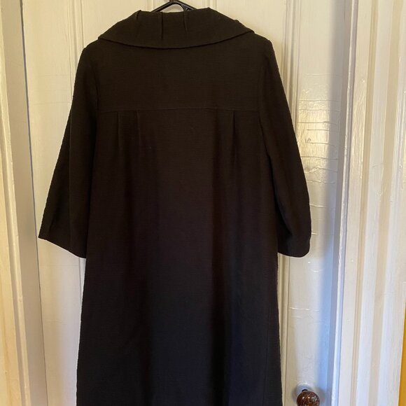 Lilly Pulitzer Black Pea Coat - Picture 6 of 7